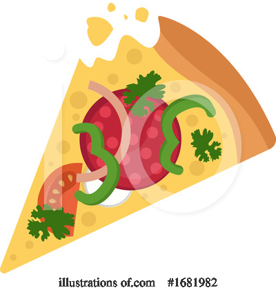 Royalty-Free (RF) Pizza Clipart Illustration by Morphart Creations - Stock Sample #1681982