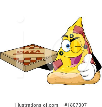 Pizza Clipart #1807007 by Hit Toon