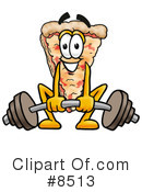 Pizza Clipart #8513 by Mascot Junction
