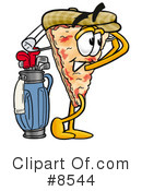 Pizza Clipart #8544 by Mascot Junction