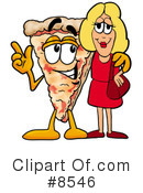 Pizza Clipart #8546 by Mascot Junction