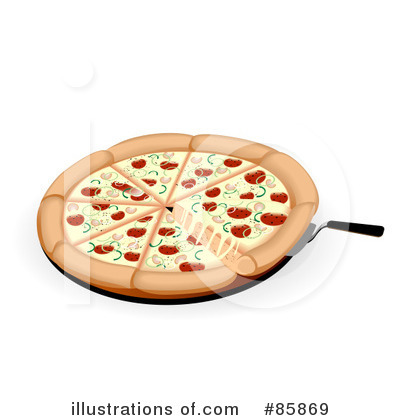 Pizza Clipart #85869 by BNP Design Studio