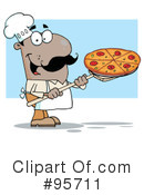 Pizza Clipart #95711 by Hit Toon