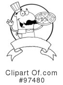 Pizza Clipart #97480 by Hit Toon