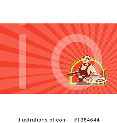 Royalty-Free (RF) Pizzeria Clipart Illustration by patrimonio - Stock Sample #1364644