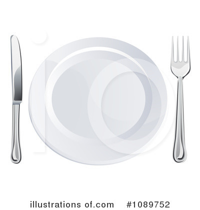 Plate Clipart #1089752 by AtStockIllustration