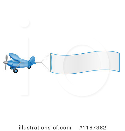 Airplane Clipart #1187382 by AtStockIllustration