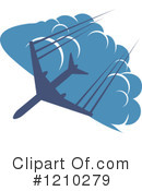 Plane Clipart #1210279 by Vector Tradition SM