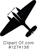 Plane Clipart #1274138 by Vector Tradition SM