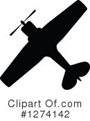 Plane Clipart #1274142 by Vector Tradition SM