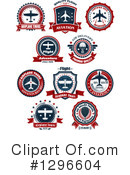Plane Clipart #1296604 by Vector Tradition SM