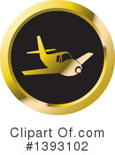 Plane Clipart #1393102 by Lal Perera
