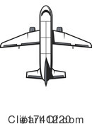 Plane Clipart #1741220 by Vector Tradition SM