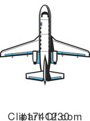 Plane Clipart #1741230 by Vector Tradition SM