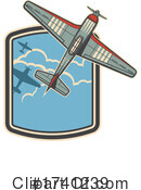 Plane Clipart #1741239 by Vector Tradition SM