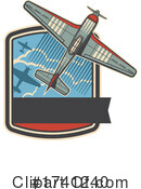 Plane Clipart #1741240 by Vector Tradition SM