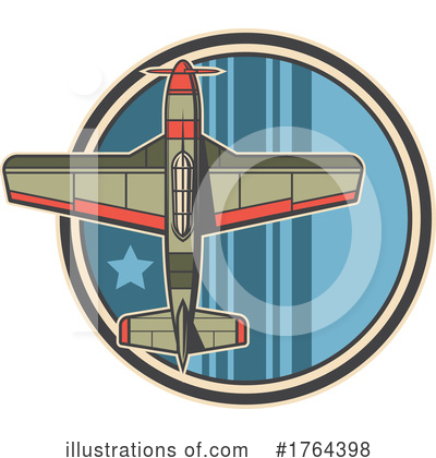 Airplane Clipart #1764398 by Vector Tradition SM