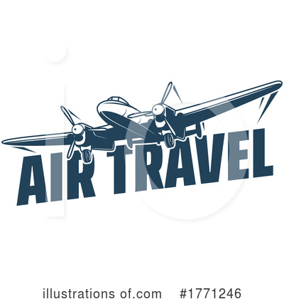 Airplane Clipart #1771246 by Vector Tradition SM