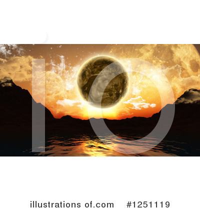 Royalty-Free (RF) Planet Clipart Illustration by KJ Pargeter - Stock Sample #1251119