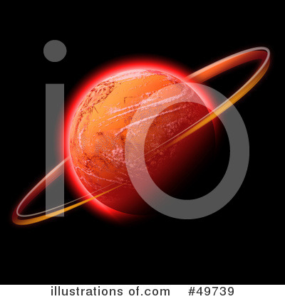Royalty-Free (RF) Planet Clipart Illustration by Arena Creative - Stock Sample #49739