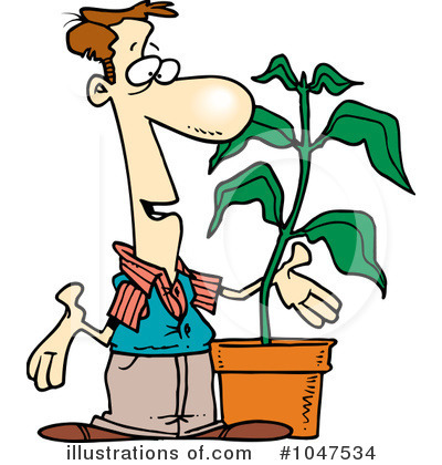 Plant Clipart #1047534 by toonaday