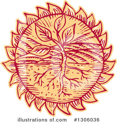 Royalty-Free (RF) Plant Clipart Illustration by patrimonio - Stock Sample #1306036