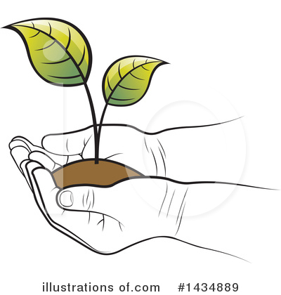 Gardening Clipart #1434889 by Lal Perera