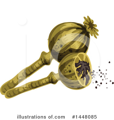 Royalty-Free (RF) Plant Clipart Illustration by Vector Tradition SM - Stock Sample #1448085