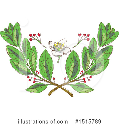 Royalty-Free (RF) Plant Clipart Illustration by patrimonio - Stock Sample #1515789