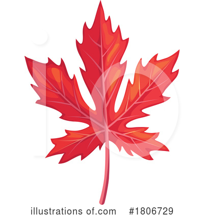 Maple Leaves Clipart #1806729 by Vector Tradition SM