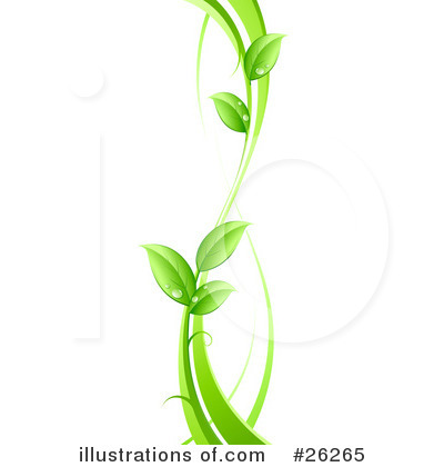 Royalty-Free (RF) Plant Clipart Illustration by beboy - Stock Sample #26265