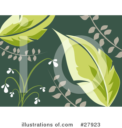 Leaves Clipart #27923 by KJ Pargeter