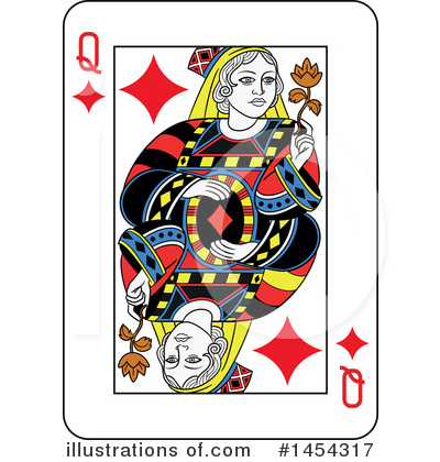 Royalty-Free (RF) Playing Card Clipart Illustration by Frisko - Stock Sample #1454317