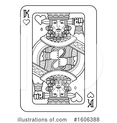 Playing Cards Clipart #1606388 by AtStockIllustration