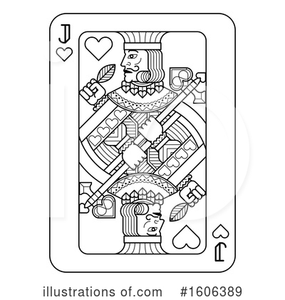 Playing Card Clipart #1606389 by AtStockIllustration