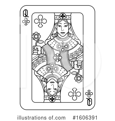 Royalty-Free (RF) Playing Card Clipart Illustration by AtStockIllustration - Stock Sample #1606391