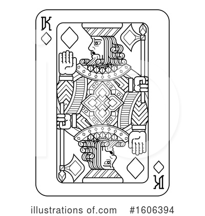 Playing Card Clipart #1606394 by AtStockIllustration