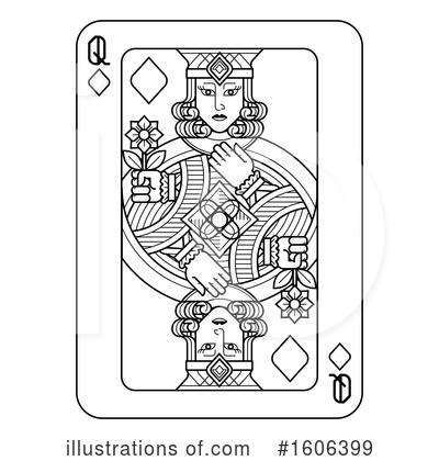 Playing Cards Clipart #1606399 by AtStockIllustration