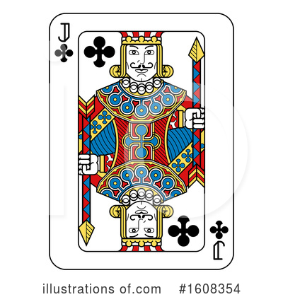 Royalty-Free (RF) Playing Card Clipart Illustration by AtStockIllustration - Stock Sample #1608354