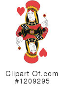 Playing Cards Clipart #1209295 by Frisko