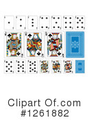 Playing Cards Clipart #1261882 by AtStockIllustration