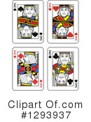 Playing Cards Clipart #1293937 by Frisko