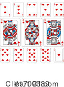 Playing Cards Clipart #1709389 by AtStockIllustration
