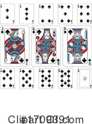 Playing Cards Clipart #1709391 by AtStockIllustration