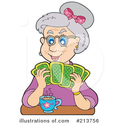 Royalty-Free (RF) Playing Cards Clipart Illustration by visekart - Stock Sample #213756