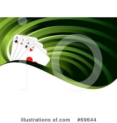 Royalty-Free (RF) Playing Cards Clipart Illustration by MilsiArt - Stock Sample #69644