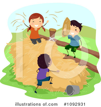 Royalty-Free (RF) Playing Clipart Illustration by BNP Design Studio - Stock Sample #1092931