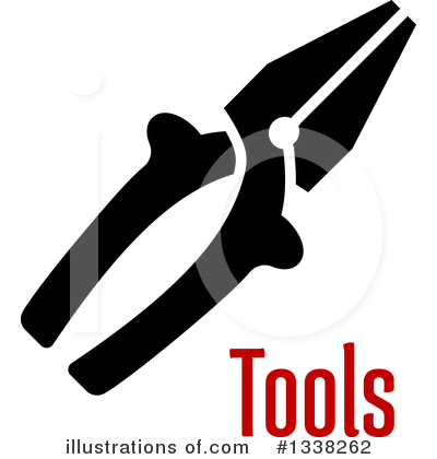 Pliers Clipart #1338262 by Vector Tradition SM