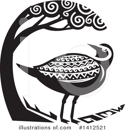 Royalty-Free (RF) Plover Clipart Illustration by patrimonio - Stock Sample #1412521