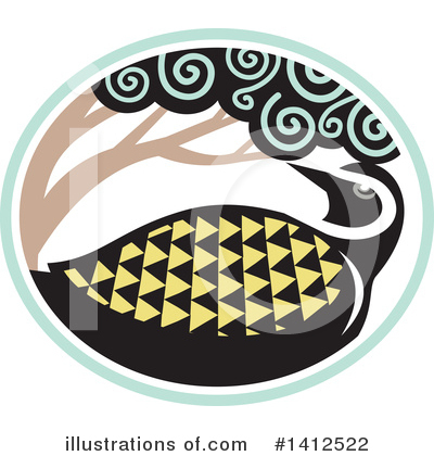 Royalty-Free (RF) Plover Clipart Illustration by patrimonio - Stock Sample #1412522